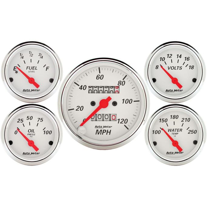 ATM-1300, AutoMeter Arctic White Analog Gauge Kits 1300 في الإمارات العربية المتحدة, دبي. Condition - new. Price ⁦1,700 AED⁩. Photo, seller contacts | AUTO.AE
