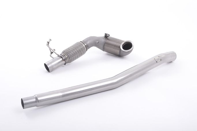 SSXVW349, MILLTEK SSXVW349 Large Bore Downpipe and Hi-Flow Sports Cat AUDI A3 2.0 TFSI quattro Sedan 8V (US-only) في الإمارات العربية المتحدة, دبي. Condition - new. Price ⁦6,810 AED⁩. Photo, seller contacts | AUTO.AE