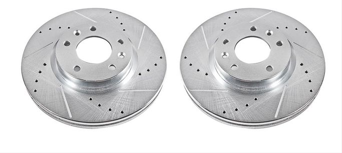 PWR-JBR-1154XPR, PowerStop Evolution Drilled and Slotted Rotors JBR1154XPR in UAE, Dubai. Condition - new. Price 900 AED. Photo, seller contacts | AUTO.AE