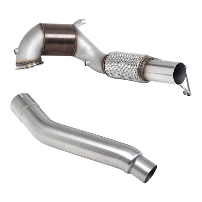 SSXVW766, MILLTEK SSXVW766 Catted Downpipe, 3.7" (No CEL) for VW Golf GTI (MK8) Non GPF 2021- in UAE, Dubai. Condition - new. Price 6,110 AED. Photo, seller contacts | AUTO.AE