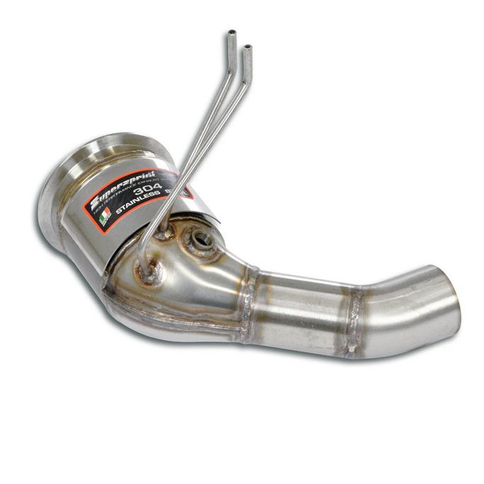 861141, SUPERSPRINT 861141 Downpipe Left with Metallic Catalytic Converter for PORSCHE 911 Turbo / Turbo S (992) in UAE, Dubai. Condition - new. Price ⁦13,820 AED⁩. Photo, seller contacts | AUTO.AE