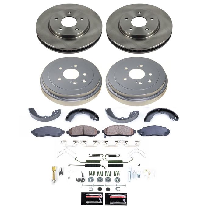 PWR-KOE15496DK, PowerStop Autospecialty Stock Replacement Disc and Drum Brake Kits for 2015-2018 CITY EXPRESS, 2013-2021 NV200 - KOE15496DK in UAE, Dubai. Condition - new. Price ⁦1,390 AED⁩. Photo, seller contacts | AUTO.AE