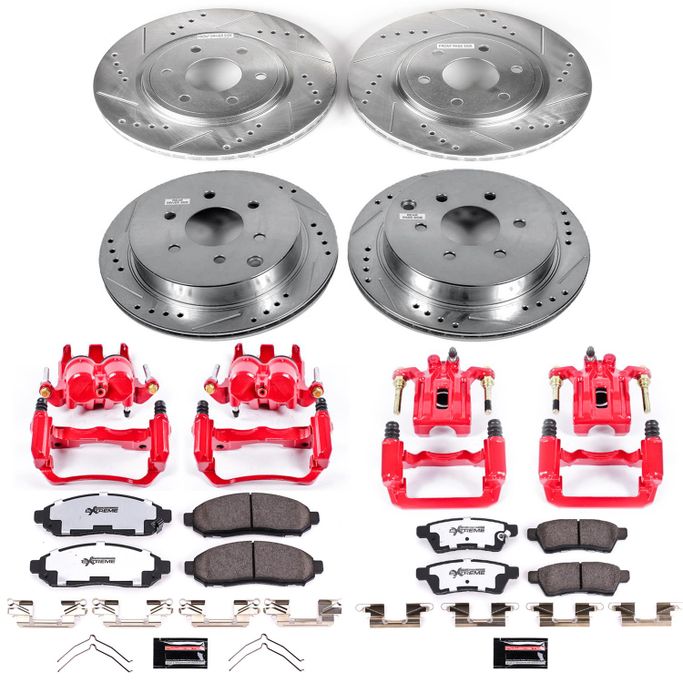 PWR-KC4062-36, PowerStop Z36 Truck and Tow Brake Upgrade Kits with Calipers for 2005-2015 XTERRA, FRONTIER, 2009-2012 EQUATOR - KC4062-36 в ОАЭ, Дубай. Состояние - новое. Цена ⁦4 350 AED⁩. Фото, контакты продавца | AUTO.AE