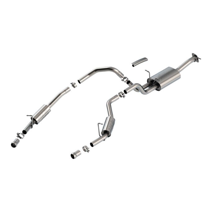 141031, BORLA 141031 Cat-Back Exhaust 3", 2.5", ATAK for RAM 1500 3.0L 2025- في الإمارات العربية المتحدة, دبي. Condition - new. Price ⁦6,910 AED⁩. Photo, seller contacts | AUTO.AE