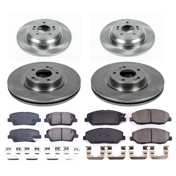 PWR-KOE5922, PowerStop Z17 Evolution Plus Stock Replacement Brake Kits for 2009 GENESIS - KOE5922 в ОАЭ, Дубай. Состояние - новое. Цена 1 550 AED. Фото, контакты продавца | AUTO.AE