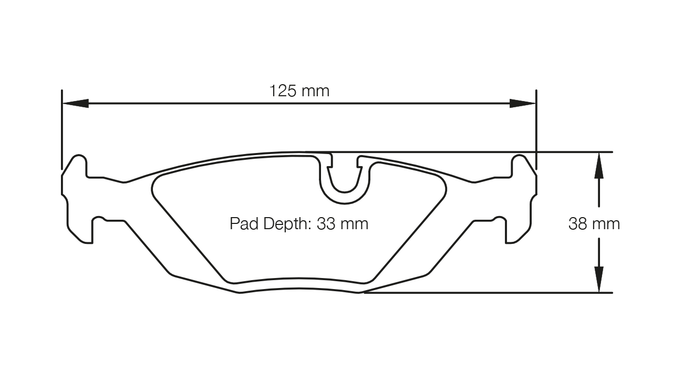 1141-RSL19, PAGID 1141-RSL19 Rear brake pads RSL19 BMW 318is - 325i [E30] в ОАЭ, Дубай. Состояние - новое. Цена ⁦1 430 AED⁩. Фото, контакты продавца | AUTO.AE