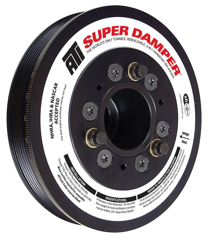 ATI-917268, ATI Super Damper Serpentine Series Harmonic Balancers for 1993-1997 CAMARO, FIREBIRD - ATI917268 في الإمارات العربية المتحدة, دبي. Condition - new. Price ⁦2,150 AED⁩. Photo, seller contacts | AUTO.AE