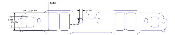 FOG-8191-3, Flatout Gaskets Intake Gaskets 8191.3 в ОАЭ, Дубай. Состояние - новое. Цена 230 AED. Фото, контакты продавца | AUTO.AE