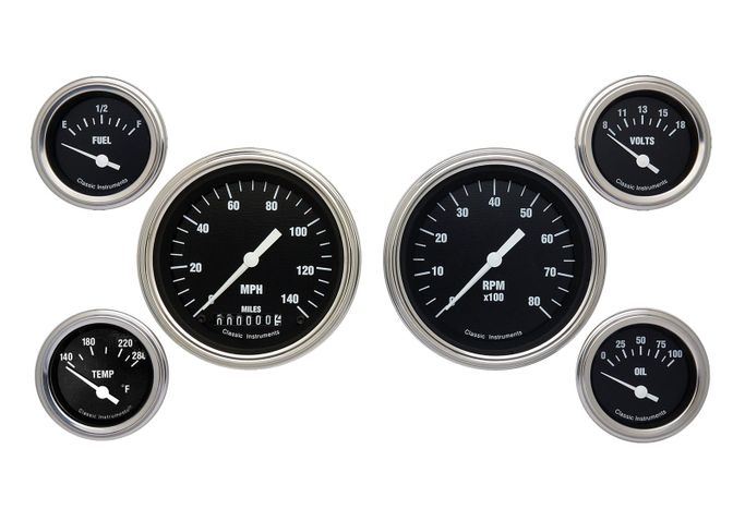 CIN-HR01SLF, Classic Instruments Hot Rod Series Gauge Sets HR01SLF в ОАЭ, Дубай. Состояние - новое. Цена ⁦4 060 AED⁩. Фото, контакты продавца | AUTO.AE