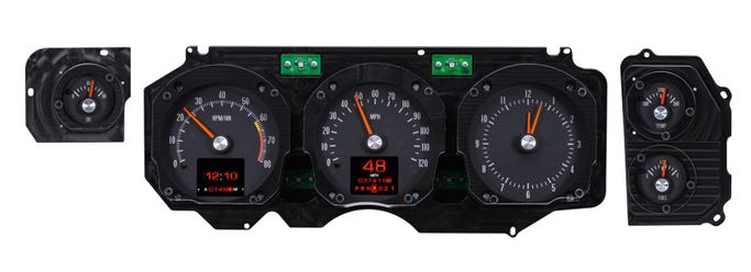 DAK-RTX70CCVLX, Dakota Digital RTX Direct-Fit Gauge Kits for 1970-1972 CHEVELLE, EL CAMINO, MONTE CARLO - RTX-70C-CVL-X في الإمارات العربية المتحدة, دبي. Condition - new. Price 8,010 AED. Photo, seller contacts | AUTO.AE