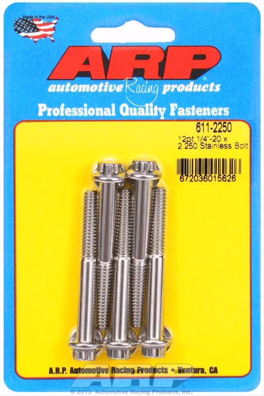 ARP-611-2250, ARP Stainless Steel Bolts 611-2250 в ОАЭ, Дубай. Состояние - новое. Цена ⁦110 AED⁩. Фото, контакты продавца | AUTO.AE