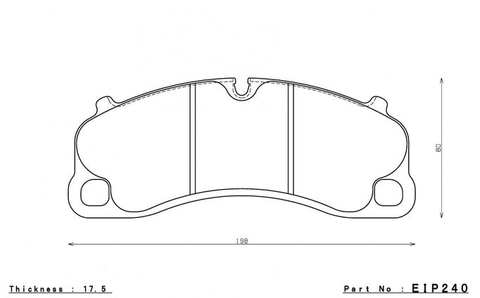 EIP240CCRg, ENDLESS EIP240CCRg Front Brake Pads for PORSCHE 911 GT3 / GT3RS (992) in UAE, Dubai. Condition - new. Price 1,630 AED. Photo, seller contacts | AUTO.AE