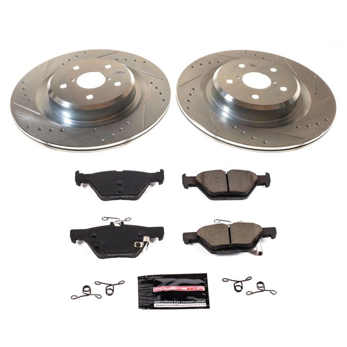 PWR-K8493, PowerStop Z23 Evolution Sport Brake Upgrade Kits for 2019-2020 ASCENT - K8493 في الإمارات العربية المتحدة, دبي. Condition - new. Price 1,010 AED. Photo, seller contacts | AUTO.AE
