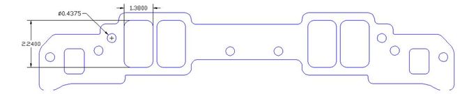 FOG-8158-2, Flatout Gaskets Intake Gaskets 8158.2 в ОАЭ, Дубай. Состояние - новое. Цена 270 AED. Фото, контакты продавца | AUTO.AE