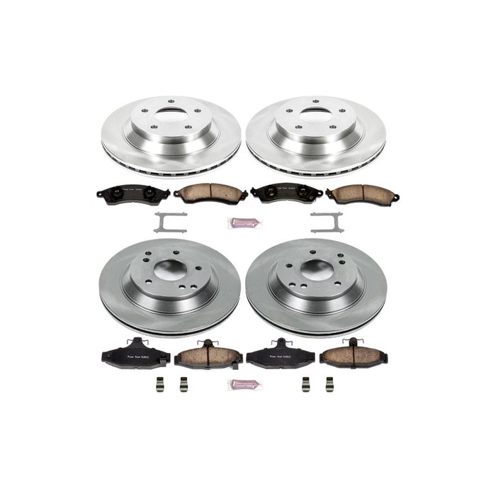 PWR-KOE1518, PowerStop Z17 Evolution Plus Stock Replacement Brake Kits for 1988-1995 CORVETTE - KOE1518 in UAE, Dubai. Condition - new. Price 1,090 AED. Photo, seller contacts | AUTO.AE