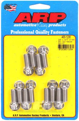 400-1206, ARP 400-1206 Header Bolt & Stud Kit for Universal. drilled. 0.875˝ UHL. 12 pieces في الإمارات العربية المتحدة, دبي. Condition - new. Price 330 AED. Photo, seller contacts | AUTO.AE