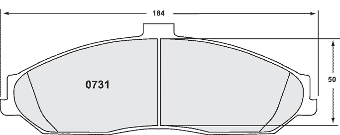 0731.11.15.44, PFC 0731.11.15.44 Front Brake Pads for CHEVROLET Corvette C6 (Excluding Z06 / ZR1) (11 Compound, 15mm) in UAE, Dubai. Condition - new. Price ⁦2,800 AED⁩. Photo, seller contacts | AUTO.AE