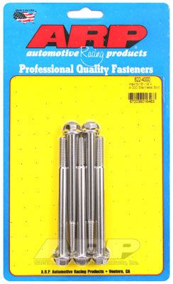 622-4000, ARP 622-4000 SAE Bolt Kit 5/16-18 x 4.000 hex SS bolts в ОАЭ, Дубай. Состояние - новое. Цена 240 AED. Фото, контакты продавца | AUTO.AE