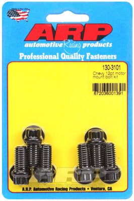 130-3101, ARP 130-3101 Motor Mount Bolt Kit for CHEVROLET V6 & V8 mount to block. 12pt في الإمارات العربية المتحدة, دبي. Condition - new. Price 190 AED. Photo, seller contacts | AUTO.AE