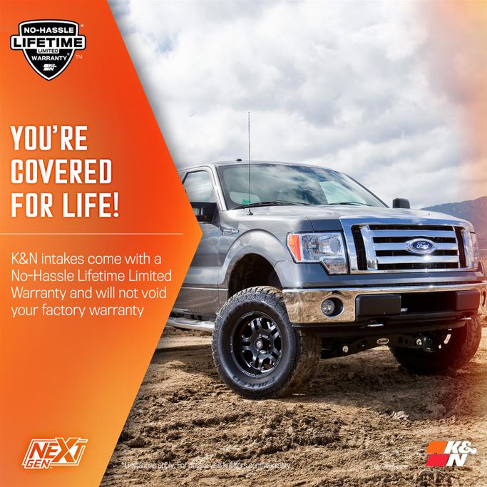 KNN-50-2609, K&N 50 Series NextGen Cold Air Intake Kits for 2017-2026 F-150 - 50-2609 в ОАЭ, Дубай. Состояние - новое. Цена 2 050 AED. Фото, контакты продавца | AUTO.AE