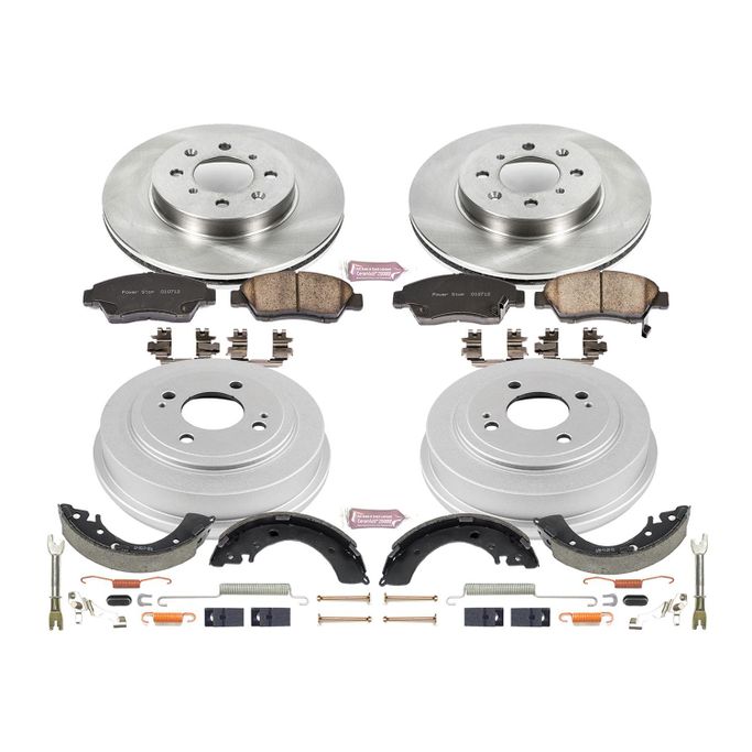 PWR-KOE15088DK, PowerStop Autospecialty Stock Replacement Disc and Drum Brake Kits for 2007-2008 FIT - KOE15088DK в ОАЭ, Дубай. Состояние - новое. Цена ⁦1 130 AED⁩. Фото, контакты продавца | AUTO.AE