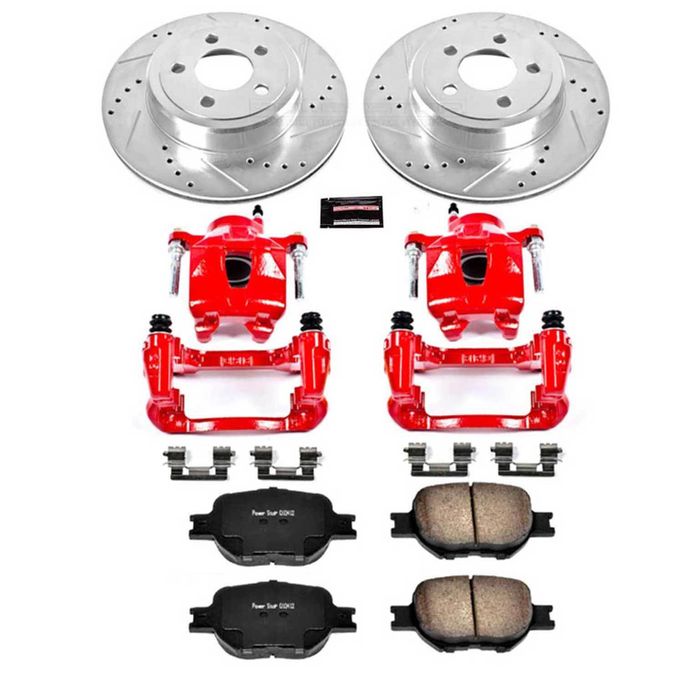 PWR-KC2313, PowerStop Z23 Evolution Sport Brake Upgrade Kits with Calipers for 2003-2005 CELICA, 2005-2010 TC - KC2313 في الإمارات العربية المتحدة, دبي. Condition - new. Price ⁦1,910 AED⁩. Photo, seller contacts | AUTO.AE