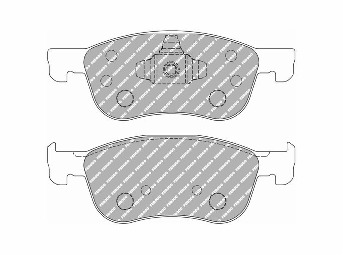 FCP4816H, FERODO FCP4816H Front Brake Pads DS2500 for FORD Fiesta ST (Mk7) في الإمارات العربية المتحدة, دبي. Condition - new. Price ⁦1,190 AED⁩. Photo, seller contacts | AUTO.AE