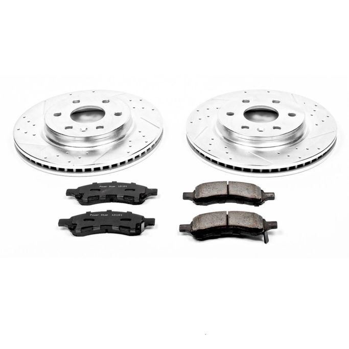 PWR-K4657, PowerStop Z23 Evolution Sport Brake Upgrade Kits K4657 в ОАЭ, Дубай. Состояние - новое. Цена 1 090 AED. Фото, контакты продавца | AUTO.AE