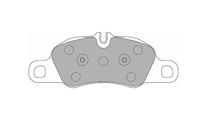 FCP4805W, FERODO FCP4805W Front Brake Pads DS1.11 for PORSCHE 718 Cayman 2.5 GTS / S 2.5 (982) / 911 Carrera (991 / 997) في الإمارات العربية المتحدة, دبي. Condition - new. Price ⁦1,840 AED⁩. Photo, seller contacts | AUTO.AE