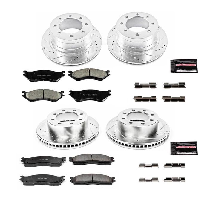 PWR-K5468, PowerStop Z23 Evolution Sport Brake Upgrade Kits for 2003-2008 RAM 3500, RAM 2500, 2006-2008 RAM 1500 - K5468 in UAE, Dubai. Condition - new. Price ⁦3,300 AED⁩. Photo, seller contacts | AUTO.AE