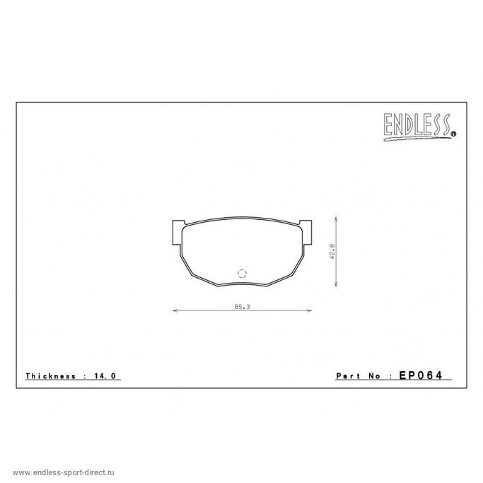 EP064SSY, ENDLESS EP064SSY Rear brake pads NISSAN 240SX/180SX/SILVIA S13/S14 في الإمارات العربية المتحدة, دبي. Condition - new. Price ⁦720 AED⁩. Photo, seller contacts | AUTO.AE