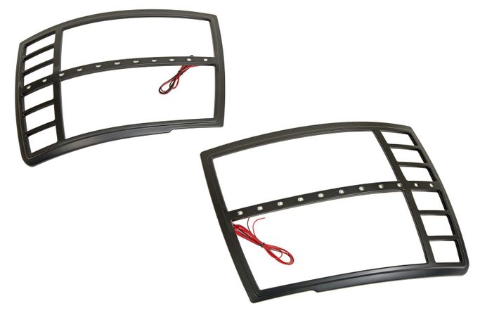 SUM-488005, Summit Racing™ LED Headlight Bezels for 2007-2013 SILVERADO 1500, SILVERADO 2500 HD - SUM-488005 в ОАЭ, Дубай. Состояние - новое. Цена ⁦600 AED⁩. Фото, контакты продавца | AUTO.AE