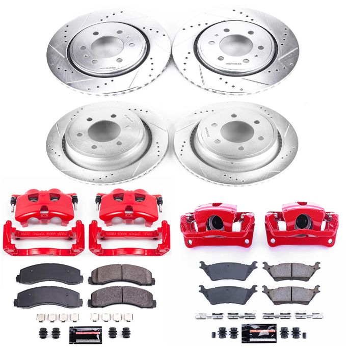 PWR-KC6268, PowerStop Z23 Evolution Sport Brake Upgrade Kits with Calipers for 2012-2018 F-150 - KC6268 in UAE, Dubai. Condition - new. Price ⁦5,640 AED⁩. Photo, seller contacts | AUTO.AE