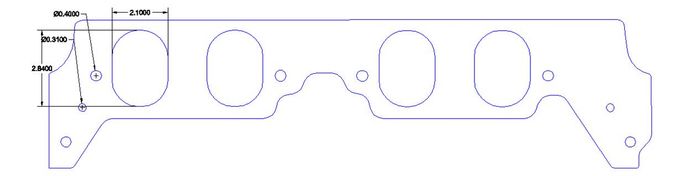 FOG-8287-2, Flatout Gaskets Intake Gaskets 8287.2 في الإمارات العربية المتحدة, دبي. Condition - new. Price 280 AED. Photo, seller contacts | AUTO.AE