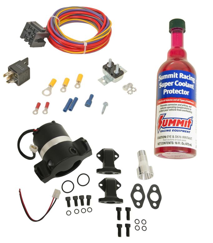 CMB-12-0016, Summit Racing™ Electric Water Pump Pro Packs 12-0016 في الإمارات العربية المتحدة, دبي. Condition - new. Price 910 AED. Photo, seller contacts | AUTO.AE