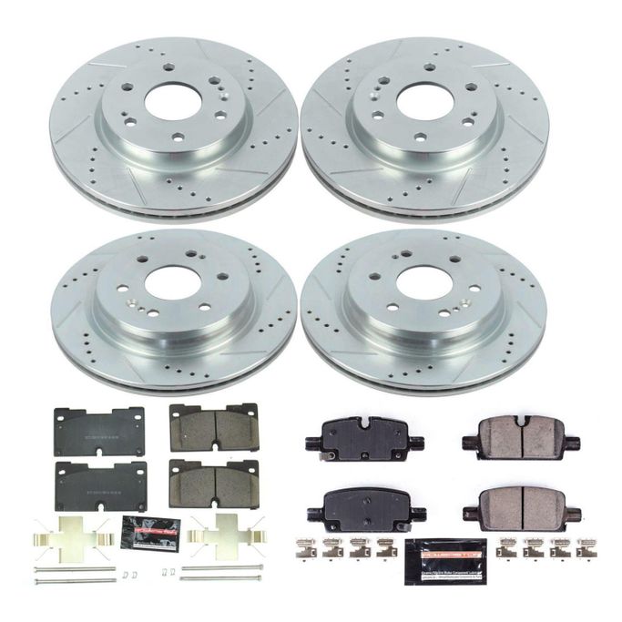 PWR-K8171, PowerStop Z23 Evolution Sport Brake Upgrade Kits K8171 in UAE, Dubai. Condition - new. Price 2,640 AED. Photo, seller contacts | AUTO.AE