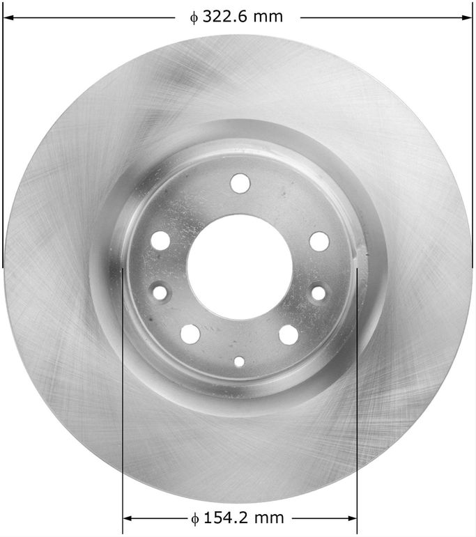 BEN-PRT5882, Bendix Brakes Global Brake Rotors for 2004-2011 RX-8 - PRT5882 in UAE, Dubai. Condition - new. Price 160 AED. Photo, seller contacts | AUTO.AE