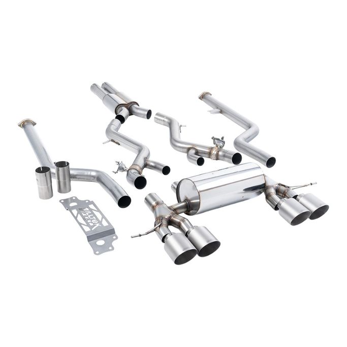 SSXBM1313, MILLTEK SSXBM1313 Cat-Back Exhaust, 3" (Brushed Titanium GT-115 Trims) for BMW M2 (G87) Non-OPF/GPF في الإمارات العربية المتحدة, دبي. Condition - new. Price ⁦26,080 AED⁩. Photo, seller contacts | AUTO.AE