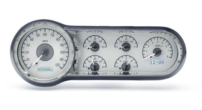 DAK-VHX-53C-S-W, Dakota Digital VHX Series Direct-Fit Analog Gauge Systems for 1953-1954 BEL AIR, ONE-FIFTY SERIES, TWO-TEN SERIES - VHX-53C-S-W in UAE, Dubai. Condition - new. Price ⁦4,520 AED⁩. Photo, seller contacts | AUTO.AE