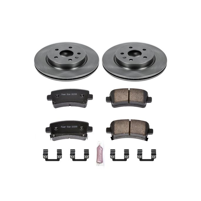 PWR-KOE5547, PowerStop Z17 Evolution Plus Stock Replacement Brake Kits KOE5547 in UAE, Dubai. Condition - new. Price 750 AED. Photo, seller contacts | AUTO.AE