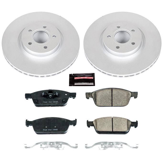 PWR-CRK6349, PowerStop Z23 Evolution Sport GEOMET Coated Brake Kits for 2013-2017 ESCAPE, 2014-2018 TRANSIT CONNECT - CRK6349 في الإمارات العربية المتحدة, دبي. Condition - new. Price 980 AED. Photo, seller contacts | AUTO.AE