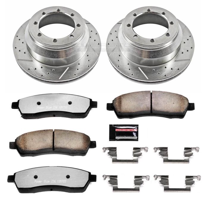 PWR-K1889-36, PowerStop Z36 Truck and Tow Brake Upgrade Kits for 1999-2004 F-350 SUPER DUTY - K1889-36 в ОАЭ, Дубай. Состояние - новое. Цена ⁦1 780 AED⁩. Фото, контакты продавца | AUTO.AE