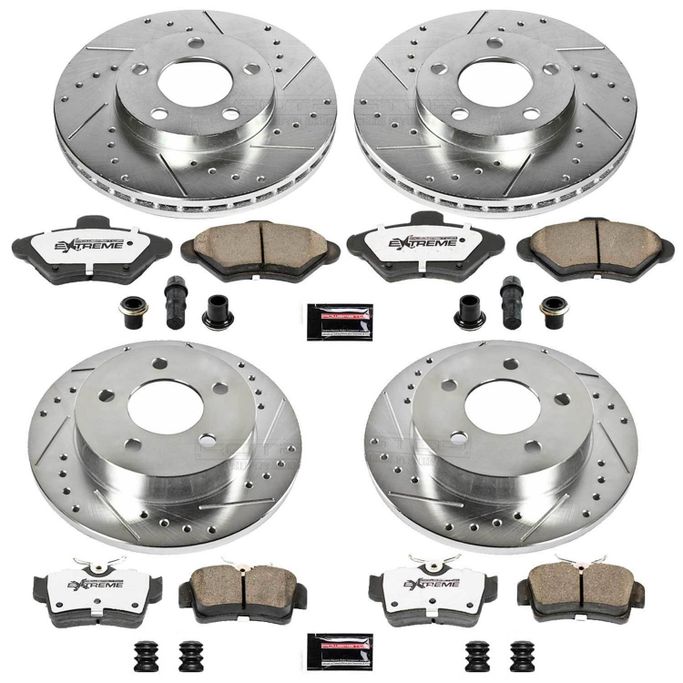 PWR-K1300-26, PowerStop Z26 Street Warrior Brake Upgrade Kits for 1994-1998 MUSTANG - K1300-26 в ОАЭ, Дубай. Состояние - новое. Цена ⁦1 990 AED⁩. Фото, контакты продавца | AUTO.AE
