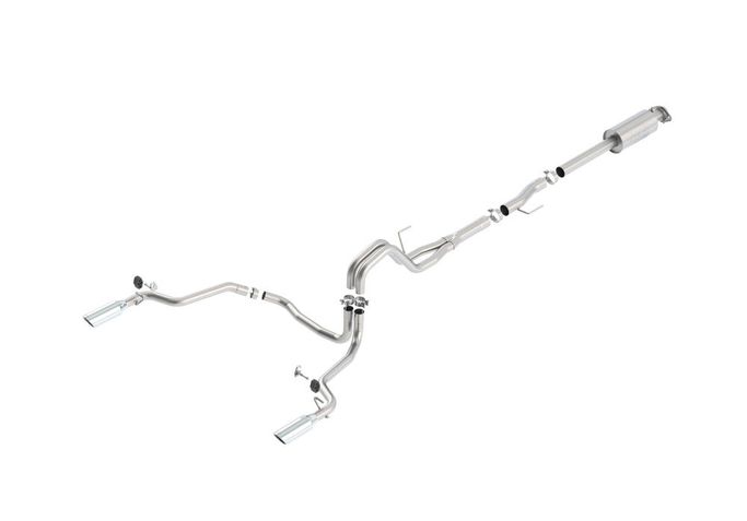 140616, BORLA 140616 Cat Back Exhaust System, F-150 EcoBoost® 2.7 / 3.5L (turbo), V8-5.0L, Ext.Cab, St. Bed (78.8") Crew Cab Short Bed (67.0)(145" WB), Tip №36, 2015-16, sound ATAK في الإمارات العربية المتحدة, دبي. Condition - new. Price ⁦7,260 AED⁩. Photo, seller contacts | AUTO.AE