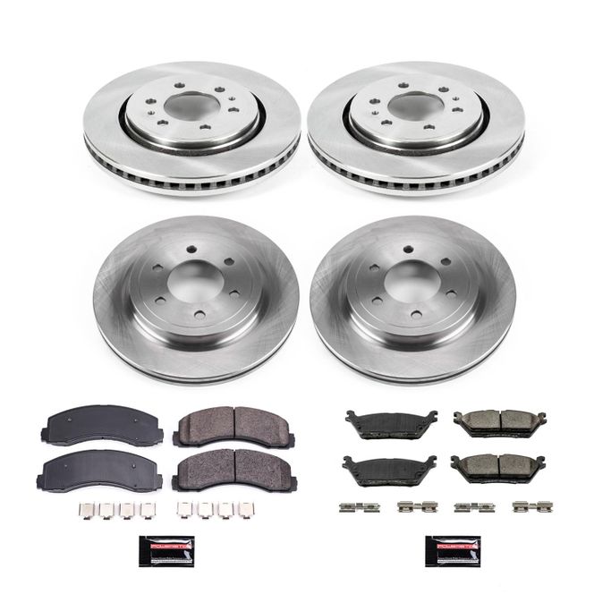 PWR-KOE8026, PowerStop Z17 Evolution Plus Stock Replacement Brake Kits for 2018-2021 EXPEDITION, NAVIGATOR, 2018-2020 F-150 - KOE8026 в ОАЭ, Дубай. Состояние - новое. Цена ⁦1 960 AED⁩. Фото, контакты продавца | AUTO.AE
