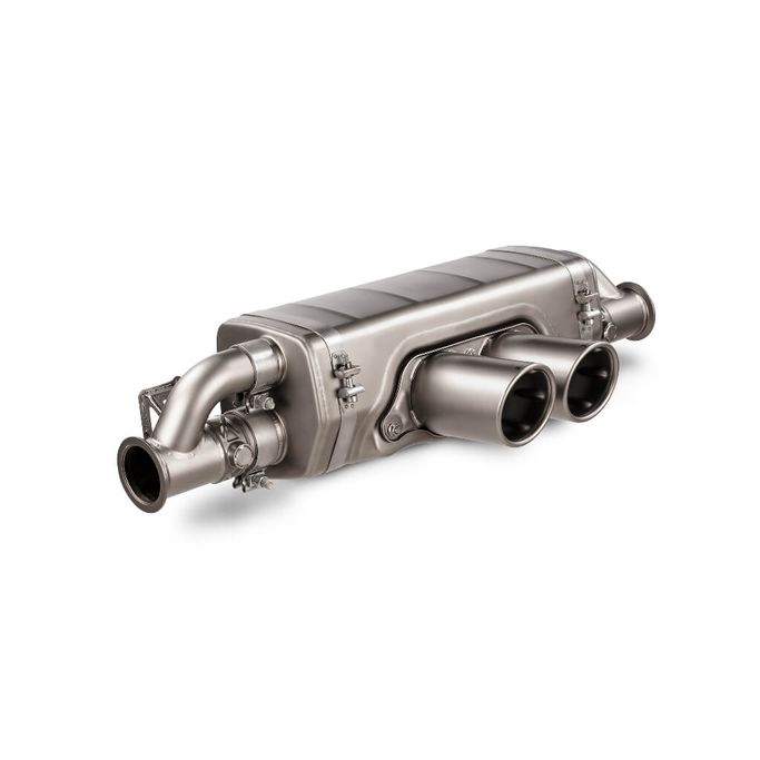 S-PO/TI/23, AKRAPOVIC S-PO/TI/23 Exhaust System Slip-On Race Line (Titanium) for PORSCHE 911 GT3RS (992) / GT3 (992 / 992.2) in UAE, Dubai. Condition - new. Price ⁦20,890 AED⁩. Photo, seller contacts | AUTO.AE