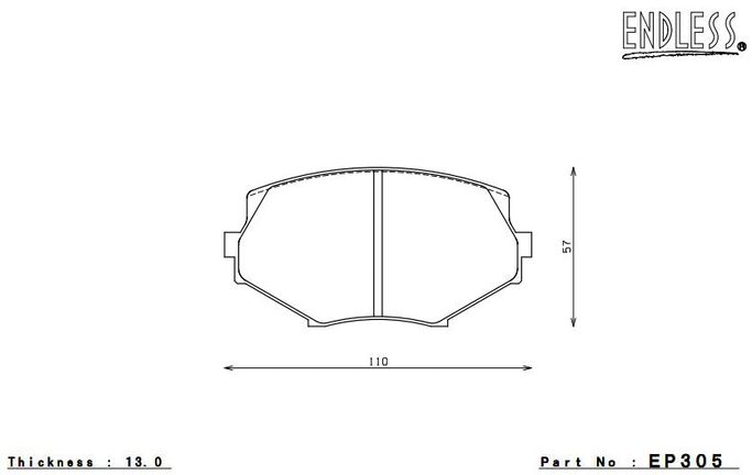 EP305MA45B, ENDLESS EP305MA45B Front brake pads MAZDA MX-5 Miata (94-05) в ОАЭ, Дубай. Состояние - новое. Цена 1 900 AED. Фото, контакты продавца | AUTO.AE