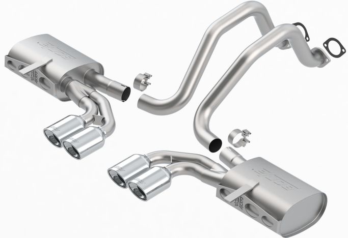 140426, BORLA 140426 Cat Back Exhaust System CORV C5 / ZO6 97-04 "TOURING" in UAE, Dubai. Condition - new. Price 9,510 AED. Photo, seller contacts | AUTO.AE
