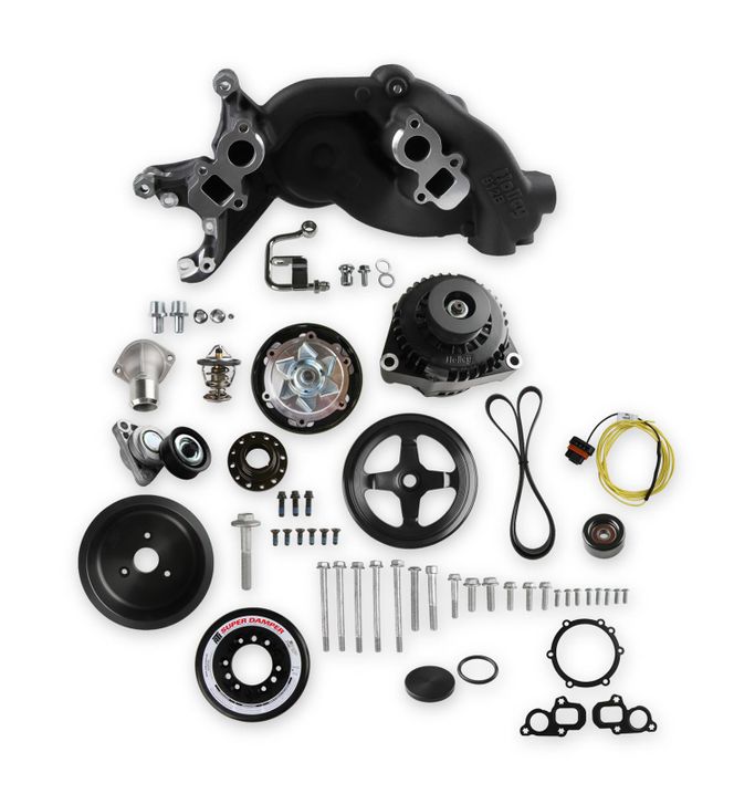 HLY-20-201BK, Holley Mid-Mount Complete Accessory Systems 20-201BK в ОАЭ, Дубай. Состояние - новое. Цена 13 560 AED. Фото, контакты продавца | AUTO.AE