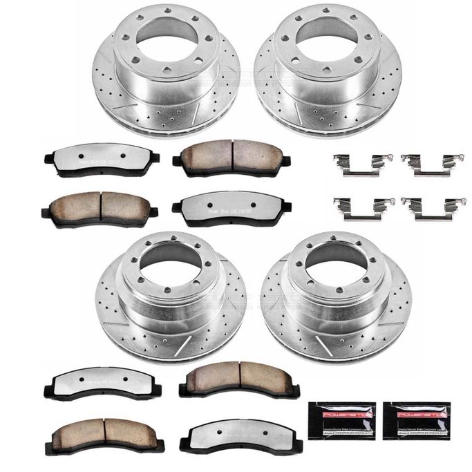 PWR-K1887-36, PowerStop Z36 Truck and Tow Brake Upgrade Kits for 1999 F-250 SUPER DUTY, F-350 SUPER DUTY - K1887-36 في الإمارات العربية المتحدة, دبي. Condition - new. Price ⁦3,440 AED⁩. Photo, seller contacts | AUTO.AE